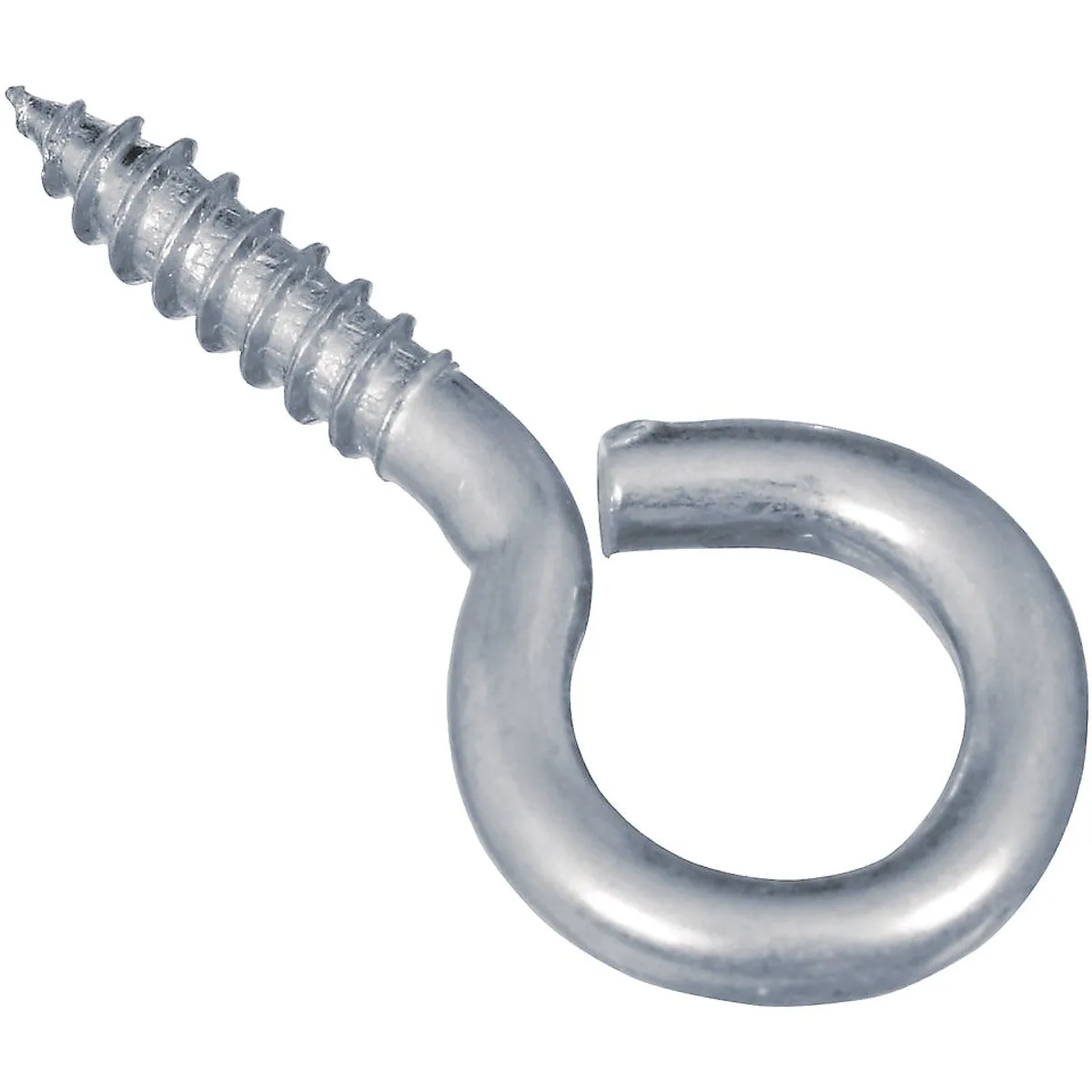 National National #8 Zinc Large Screw Eye 6 Pack N119263 — product photo