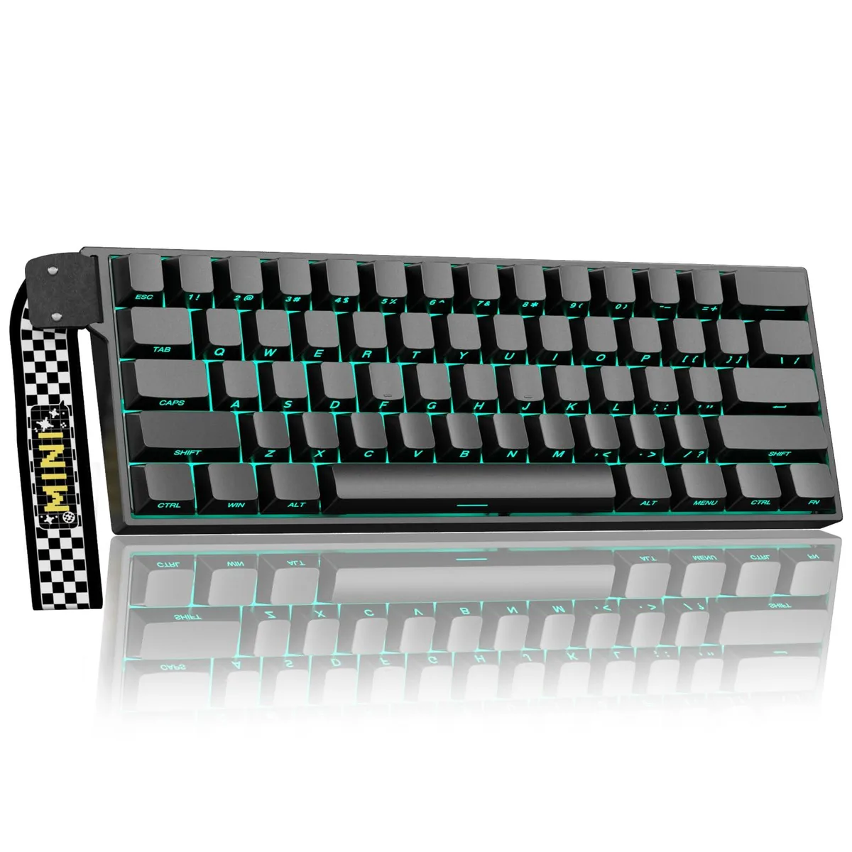  AULA MINI60 HE PRO 60% Hall Effect Gaming Keyboard (Black) — product photo