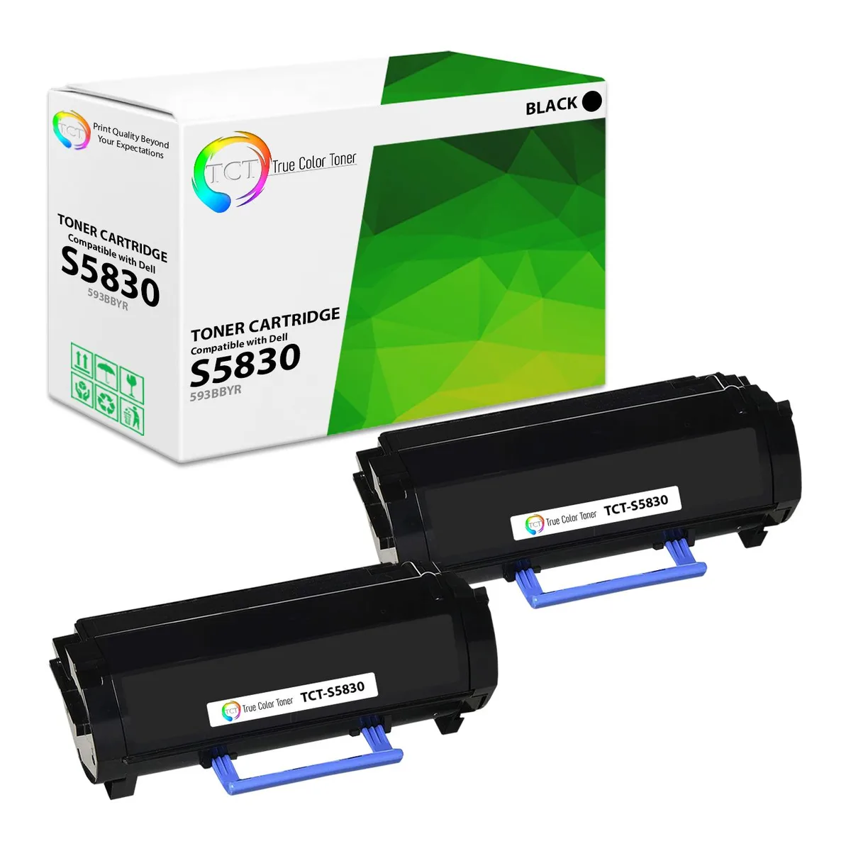 True Color Toner True Color Toner S5830 2-Pack Black Toner Cartridge 6000 Pages — product photo