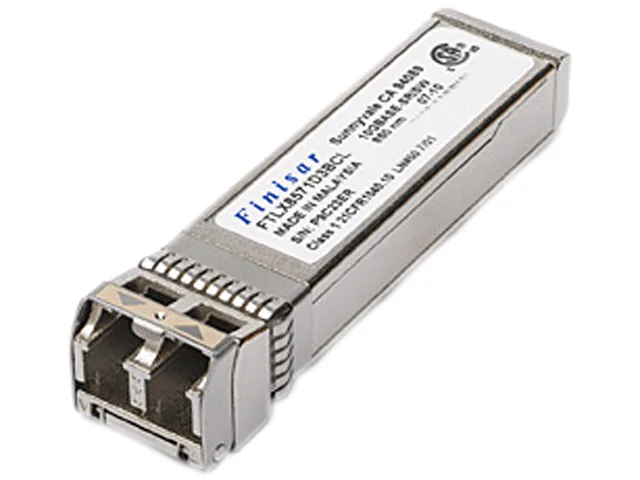 Finisar Corporation Finisar Corporation FTLX8571D3BCL 10Gb/s 850nm SFP+ server accessory — product photo