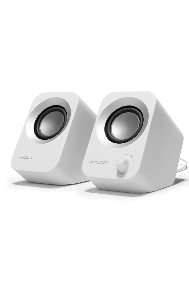  FUNLOGY Speaker 14W USB 30° Tilt White — product photo