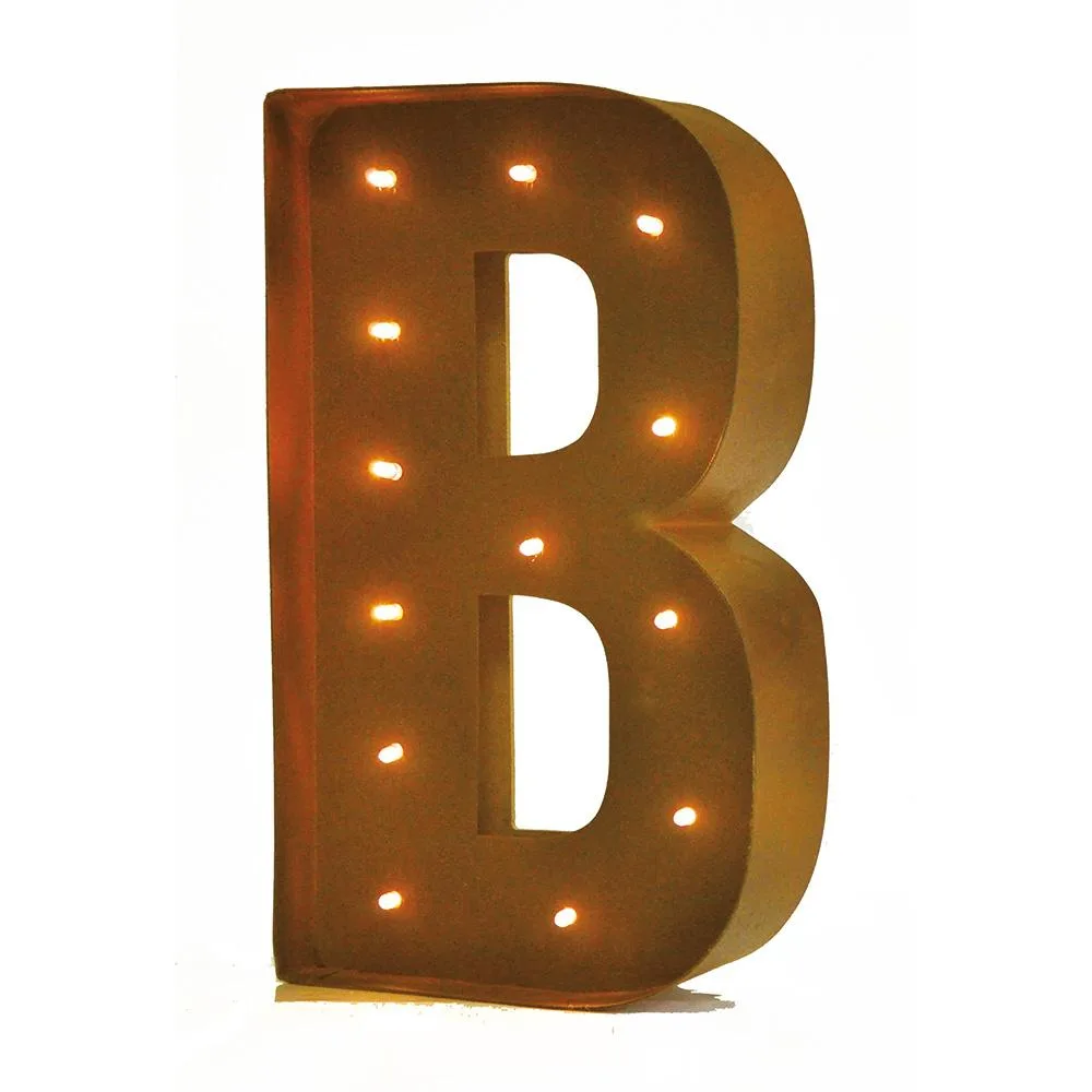 Vandue Corporation Vandue Corporation LED Glow Letter B 11" Brown-B — product photo