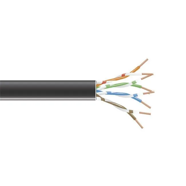 Black Box Corporation Black Box Corporation EVNSL0647A-1000 network ethernet cable 1000 ft Cat6 550 MHz stranded unshielded black — product photo