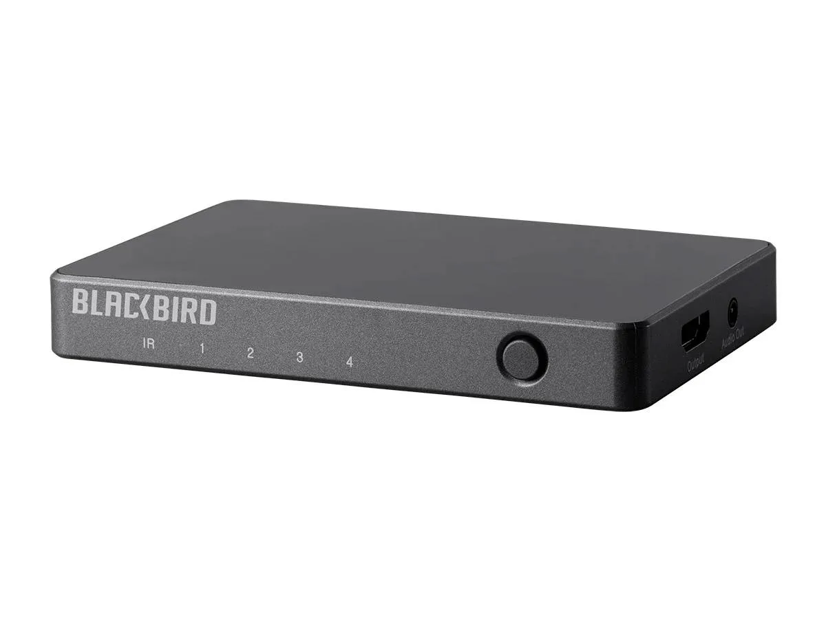Monoprice Inc. Monoprice Blackbird 130919 4K 4x1 HDMI Switch Audio Extractor — product photo