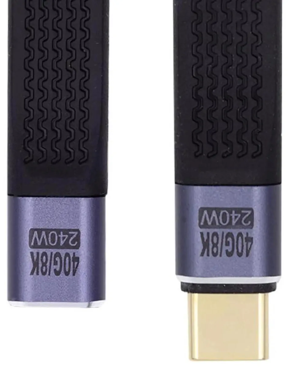 SMUGDESK SMUGDESK USB4 13cm 90° Right-Angled Extension Cable 40Gbps 240W 8K@60Hz — product photo