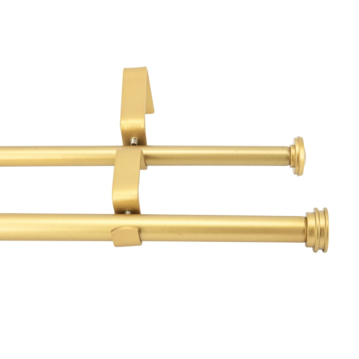 Not Avail Not Avail Double Curtain Rod Gold 48-84 home accent — product photo