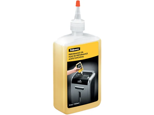 FELLOWES FELLOWES 35250 Shredder Oil 12 oz Bottle with Extension Nozzle — product photo