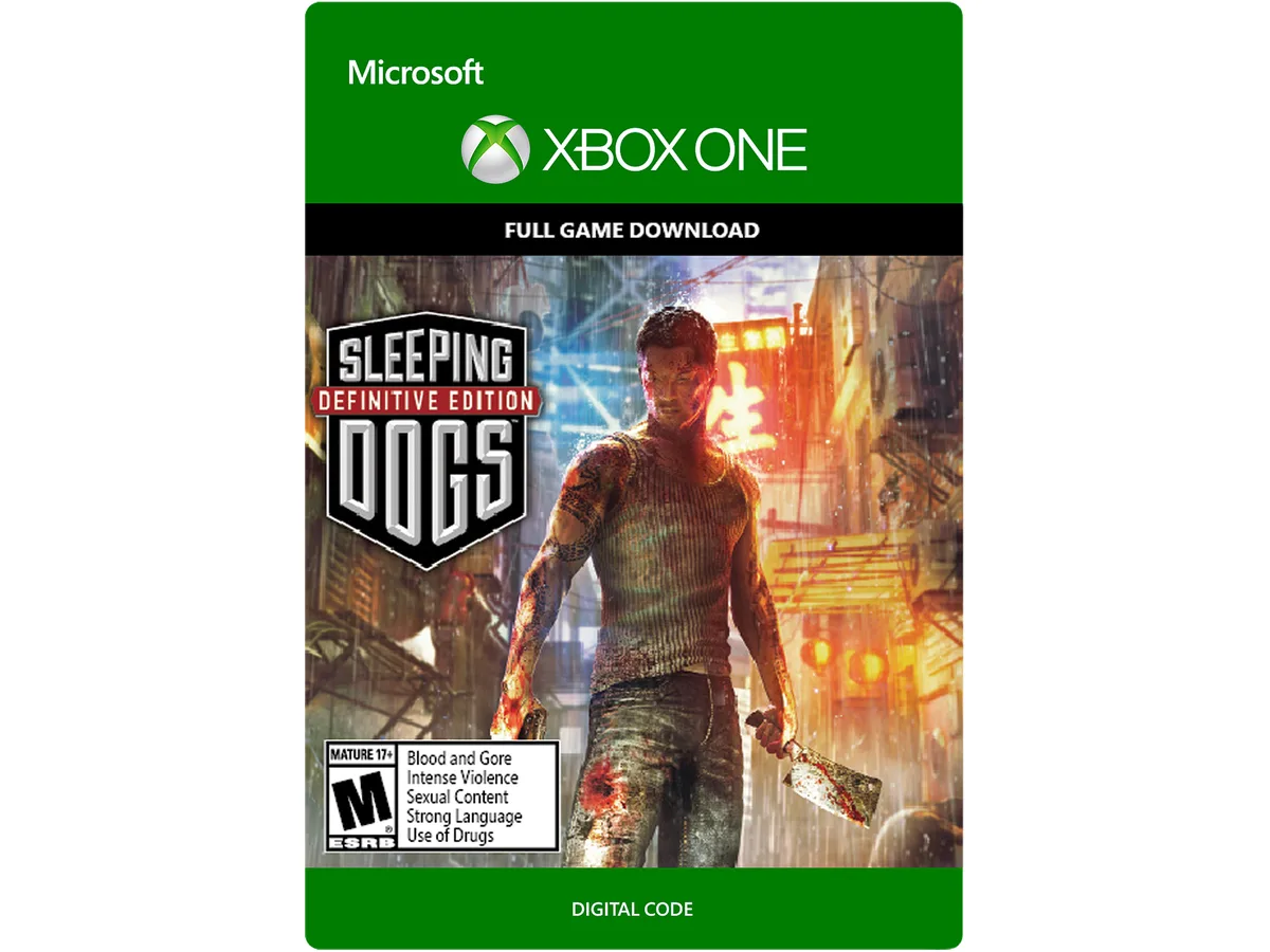 SQUARE ENIX USA SQUARE ENIX USA G3Q-00013 Sleeping Dogs Definitive Edition downloadable game — product photo