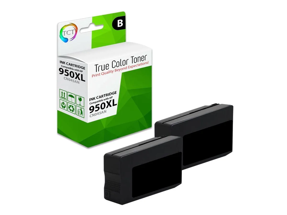 V4ink V4ink 950XL Black Ink Cartridge 2 Pack 2300 Pages — product photo