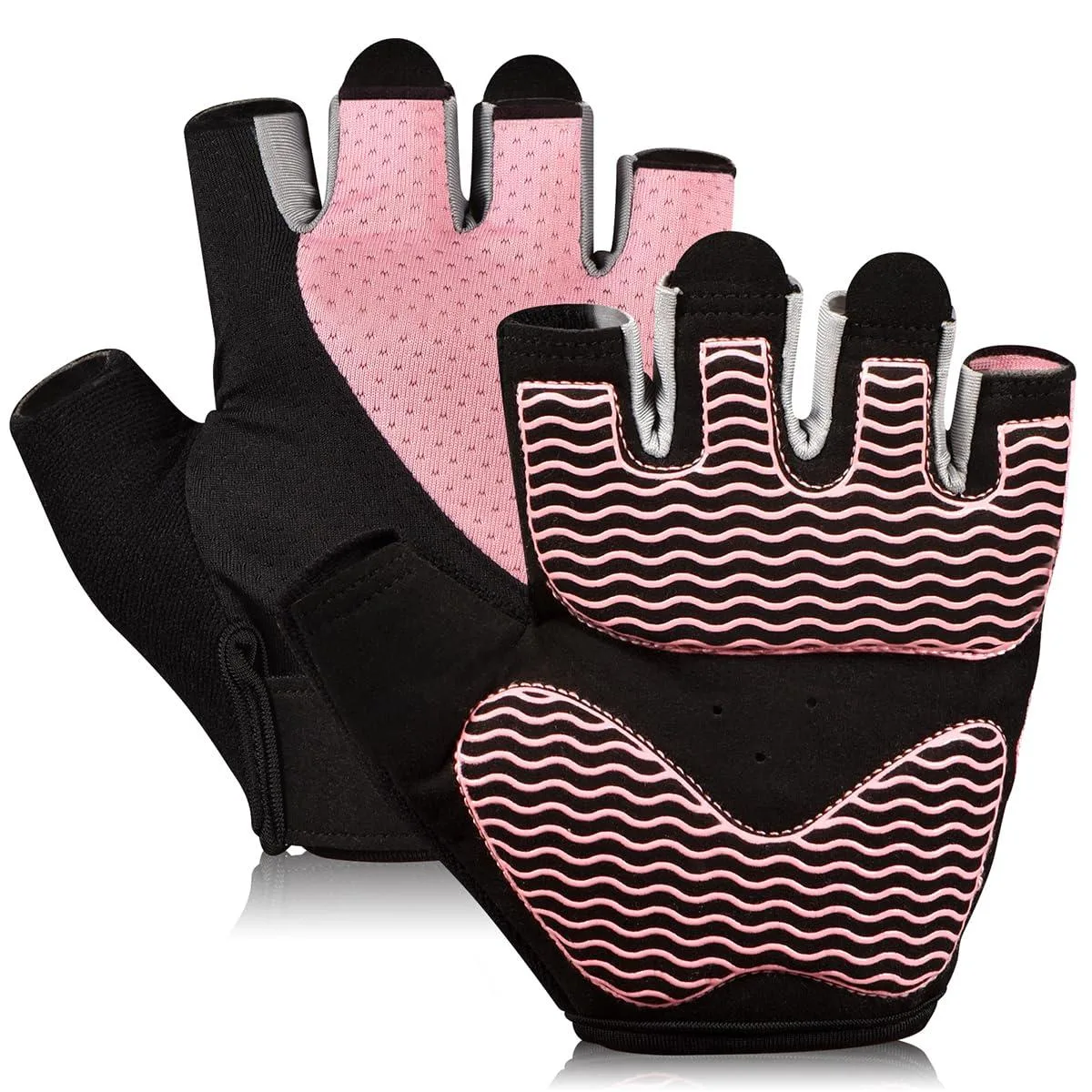 Vibe Gloves Size 8 Acrylic Fingerless Fitness 100% — product photo