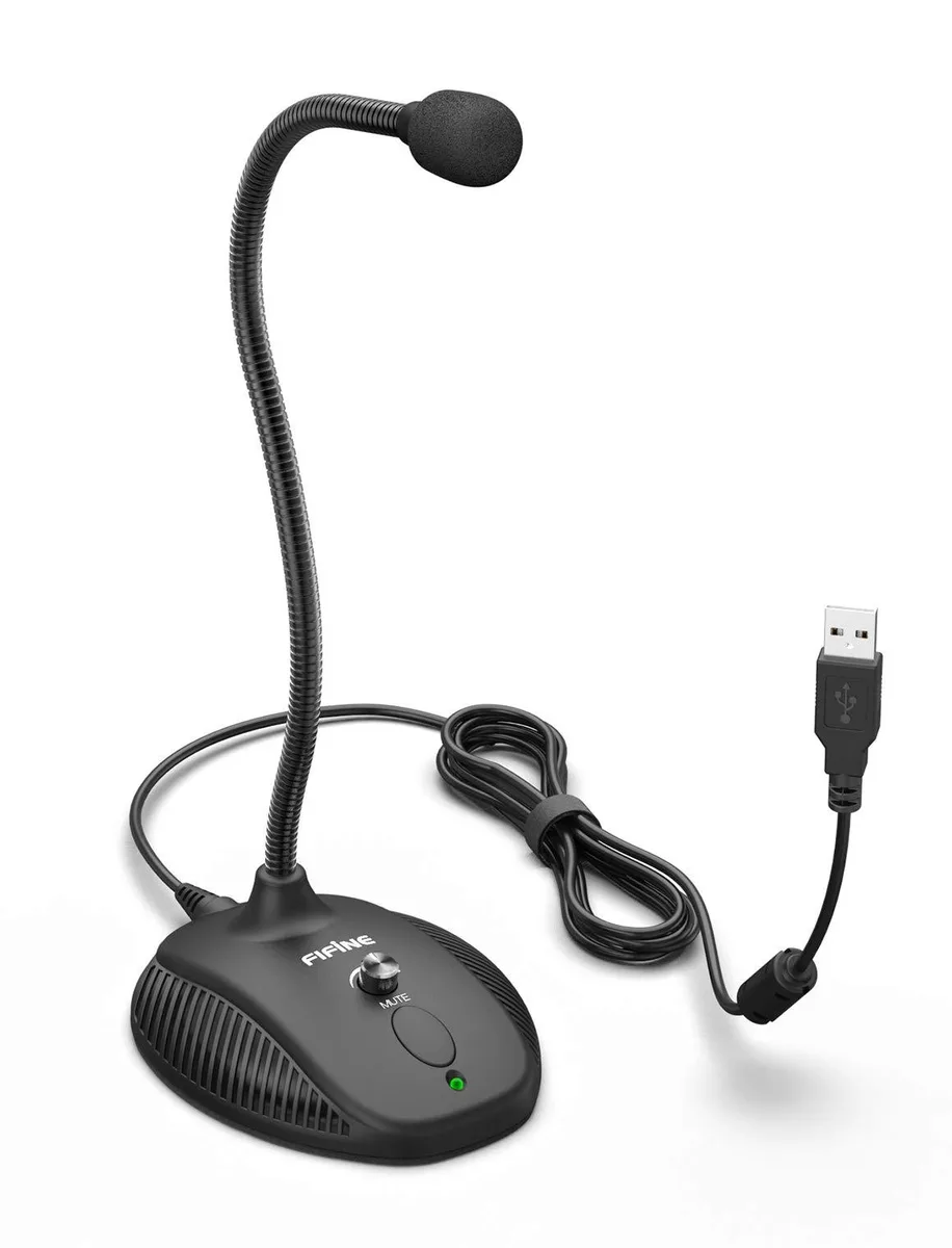 FIFINE K054 USB Gooseneck Condenser Microphone — product photo