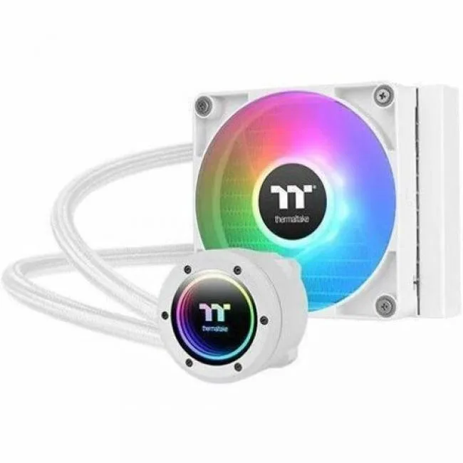 Thermaltake Thermaltake CL-W363-PL12SW-A TH120 V2 ARGB Snow 120 mm liquid cooler — product photo