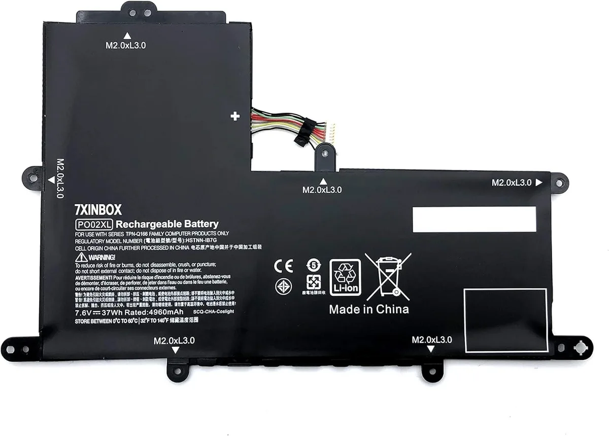 NShi NShi 7.6V 37Wh PO02XL laptop battery — product photo