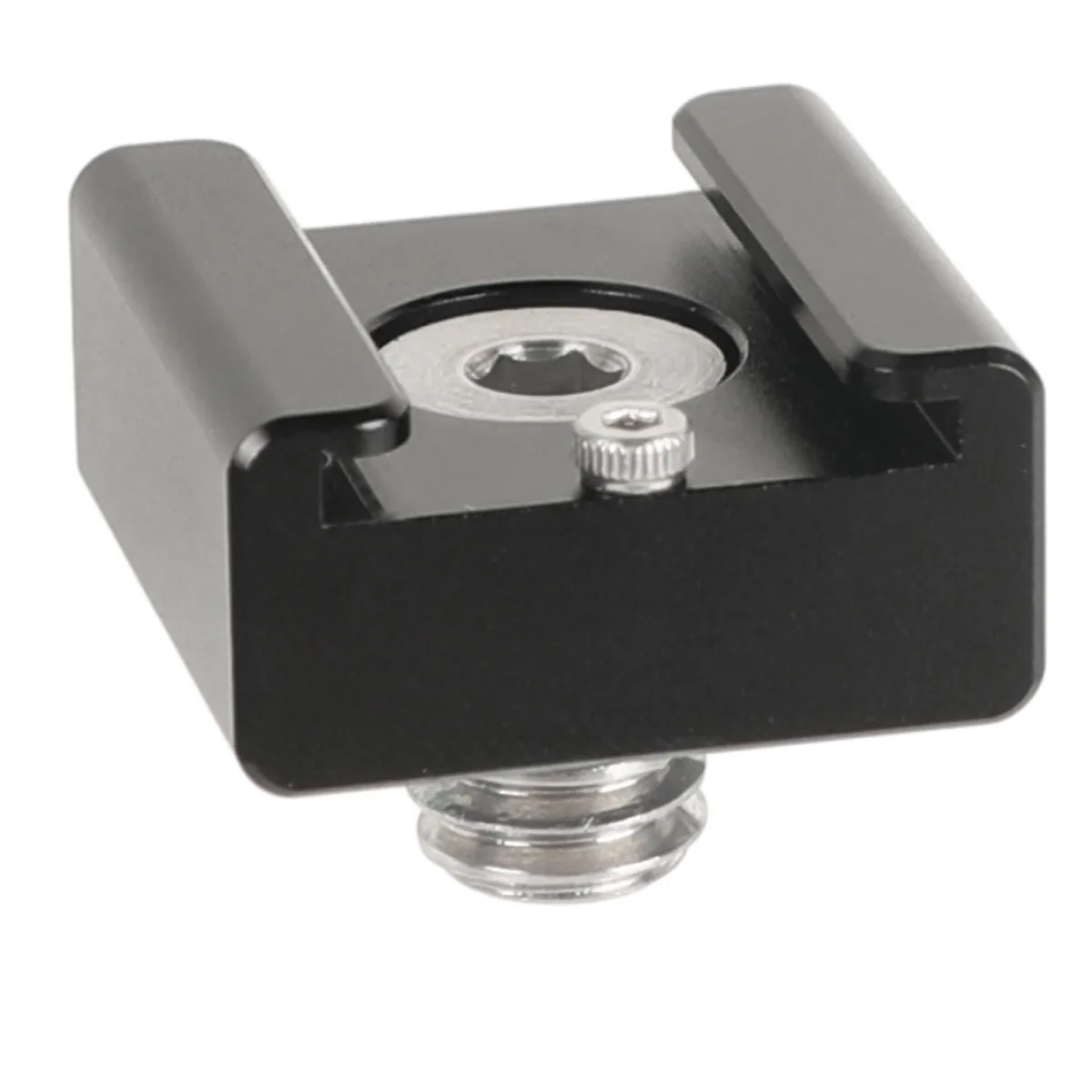 Camvate Camvate 3/8"-16 Cold Shoe Adapter with ARRI Pins for RED Komodo Cage — product photo
