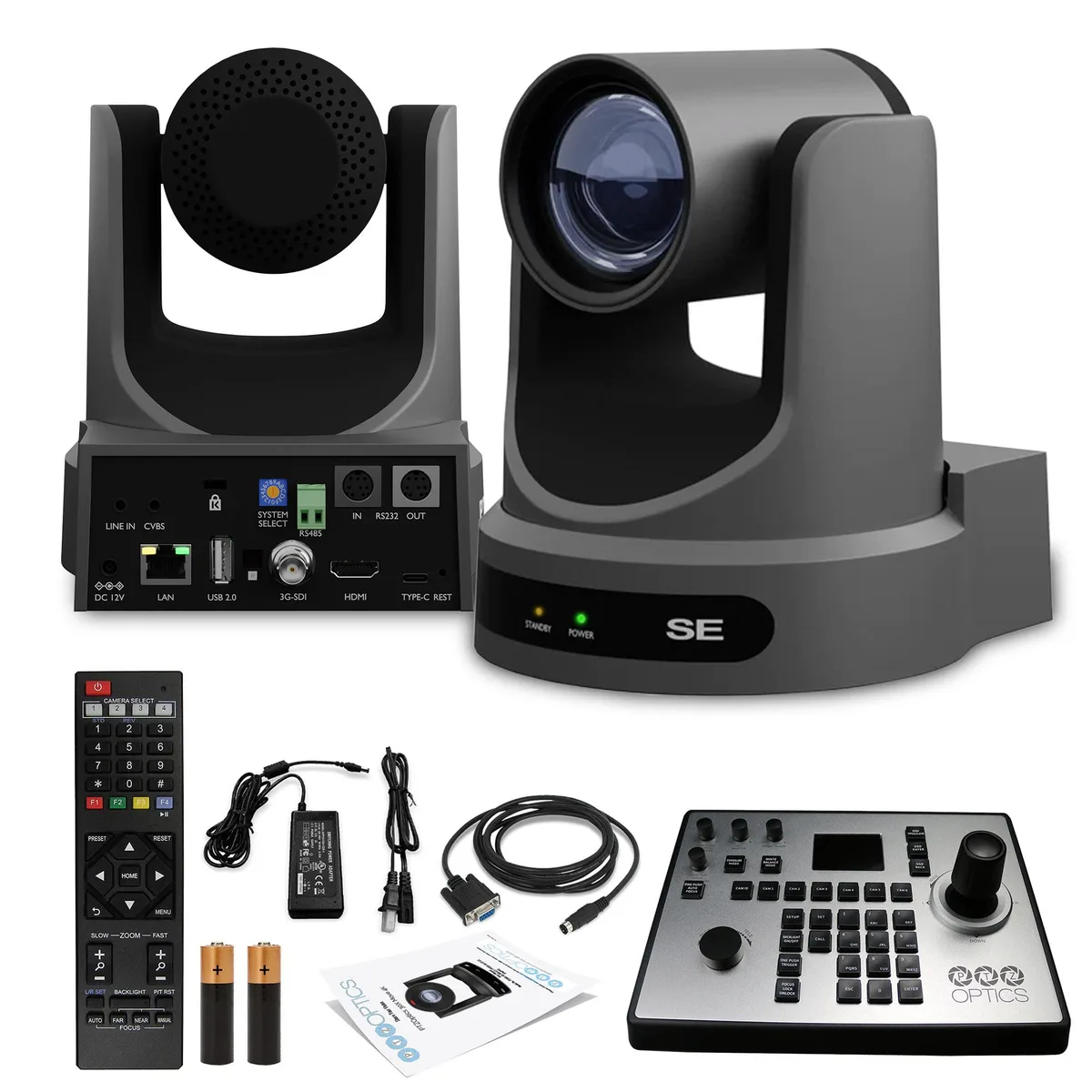 PTZOptics PTZOptics Move SE 12x PTZ Camera + PT-JOY-G4 Controller — product photo
