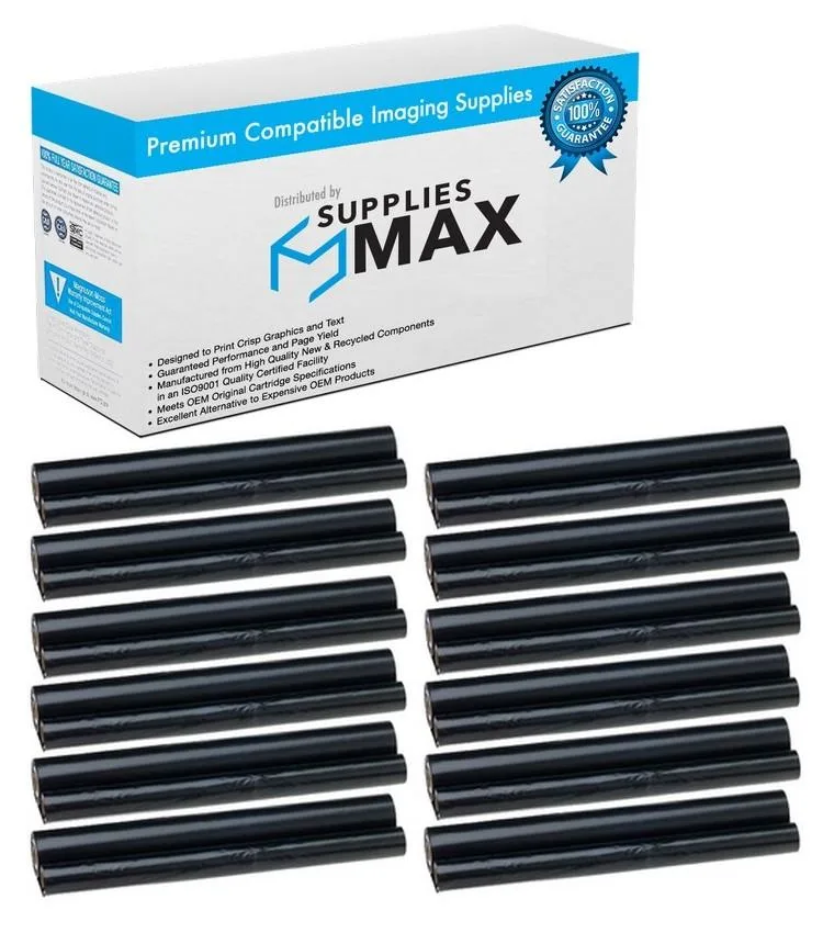 SuppliesMax SuppliesMax UX-3CR_6PK Fax Imaging Film 12/PK 100 Page Yield — product photo