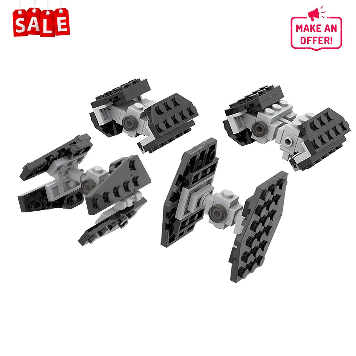 ZITIANYOUBUILD ZITIANYOUBUILD MOC-35570 Micro Imperial TIE Fighter Building Set — product photo