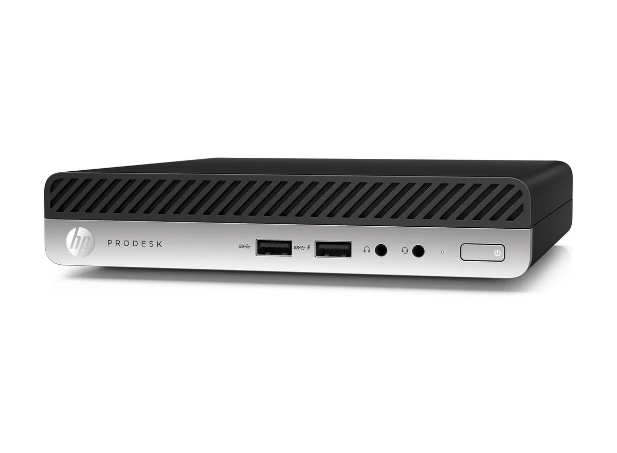 HP HP ProDesk 400 G5 Mini desktop PC, i5-9500T, 16GB DDR4, 512GB — product photo
