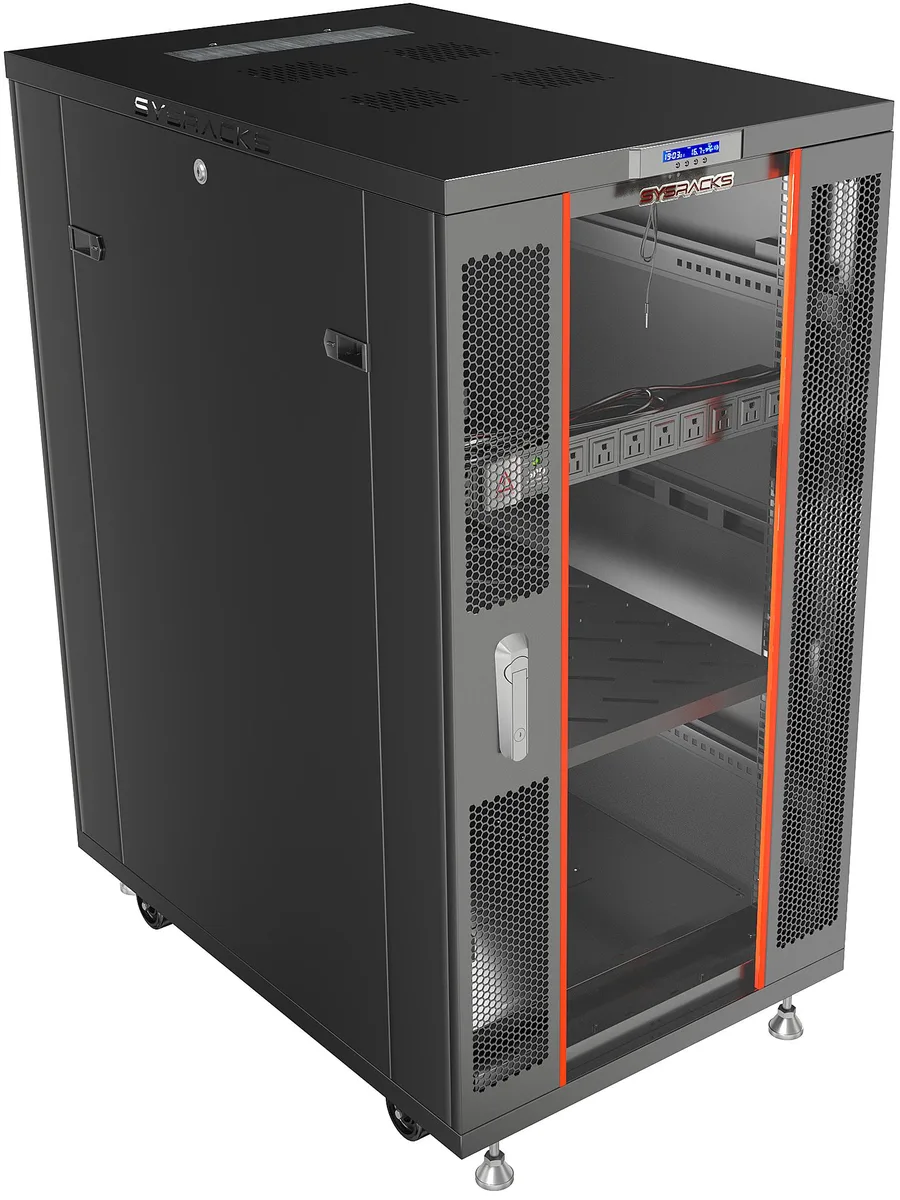SYSRACKS SYSRACKS SRF 27.6.8 27U Server Rack 32-Inch Deep — product photo