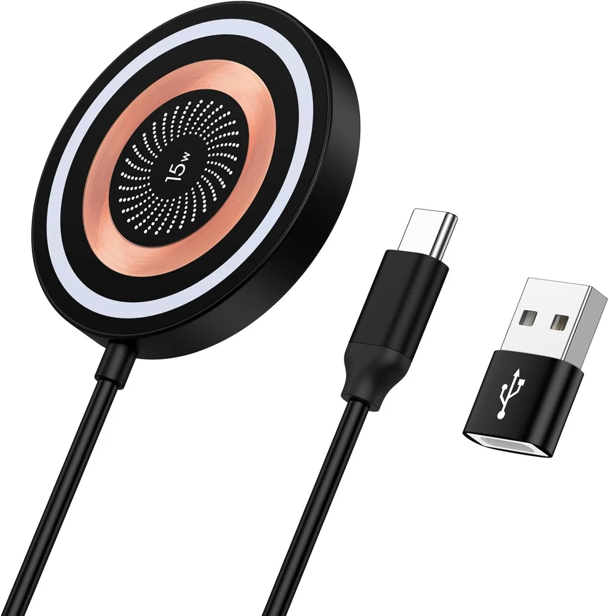 Luisport Luisport 15W Magnetic Wireless Charger Station 57mm — product photo