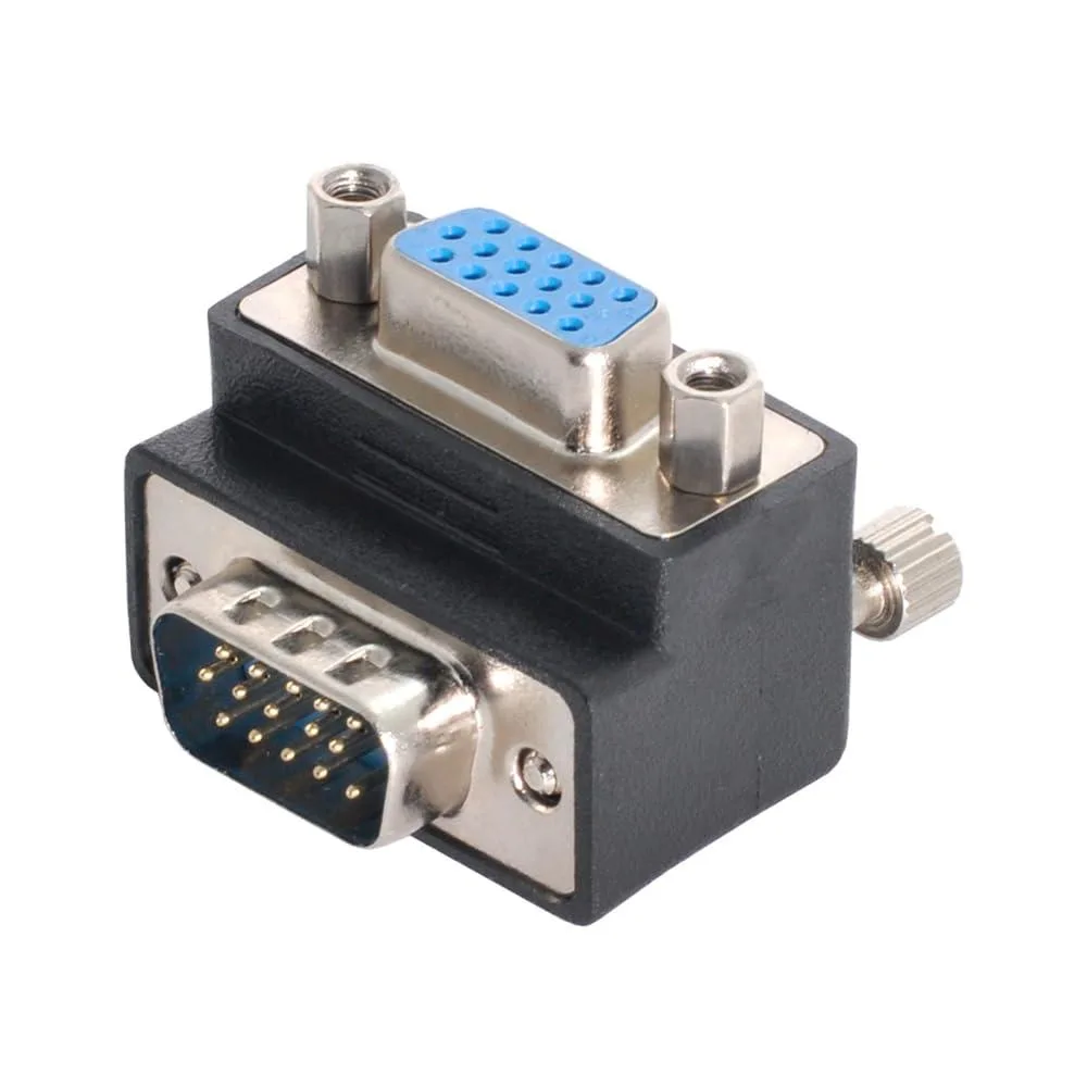 Fervit Fervit 90 Degree Up Angled VGA Male to Female Modular Adapter — product photo