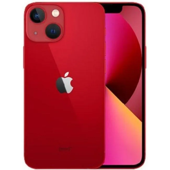 Apple Apple iPhone 13 mini 128GB Red AT&amp;T Locked cell phones - unlocked — product photo