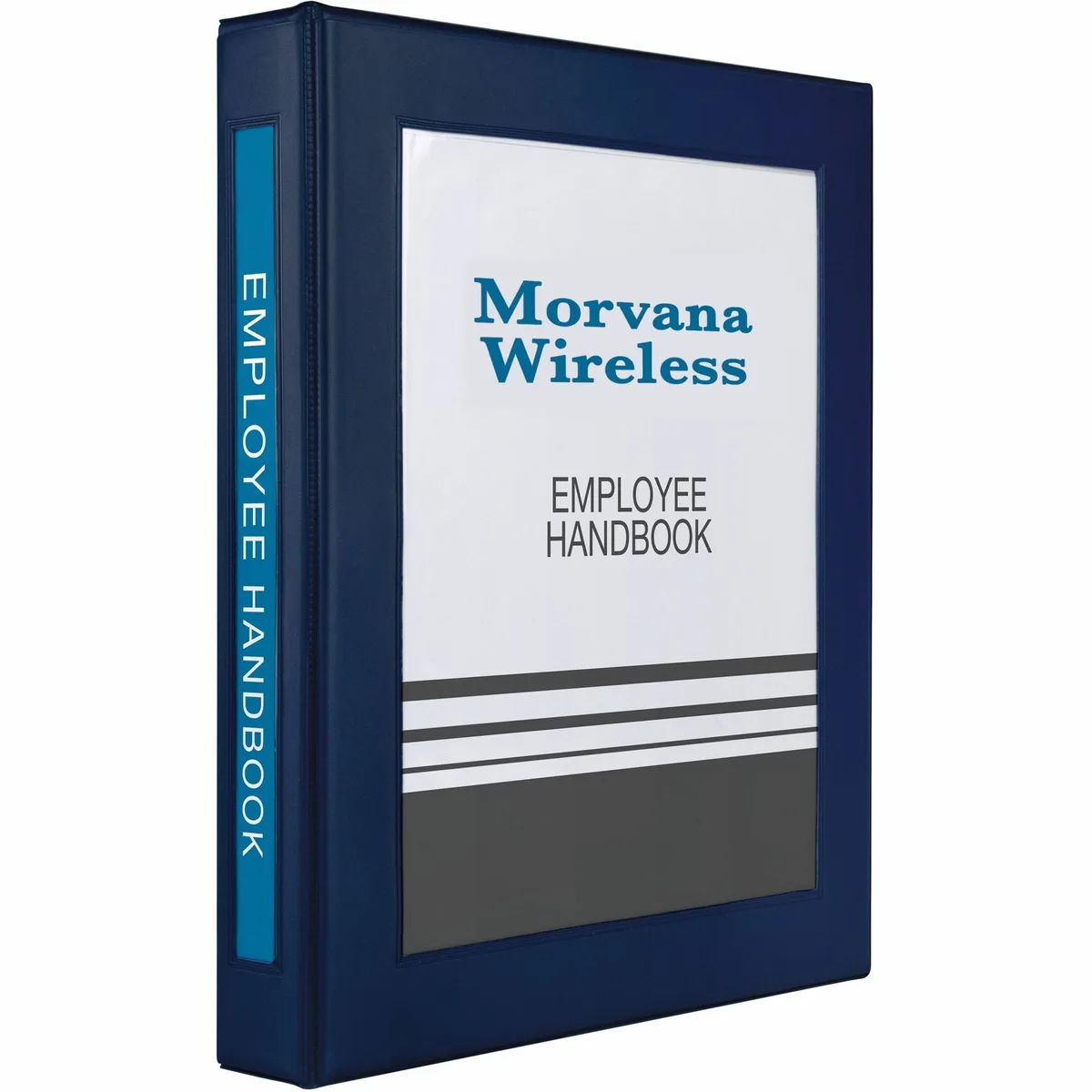 Avery Dennison Avery Dennison 68055CT Navy Blue 1" EZD Ring Binder 275 Sheet 12 Pack — product photo