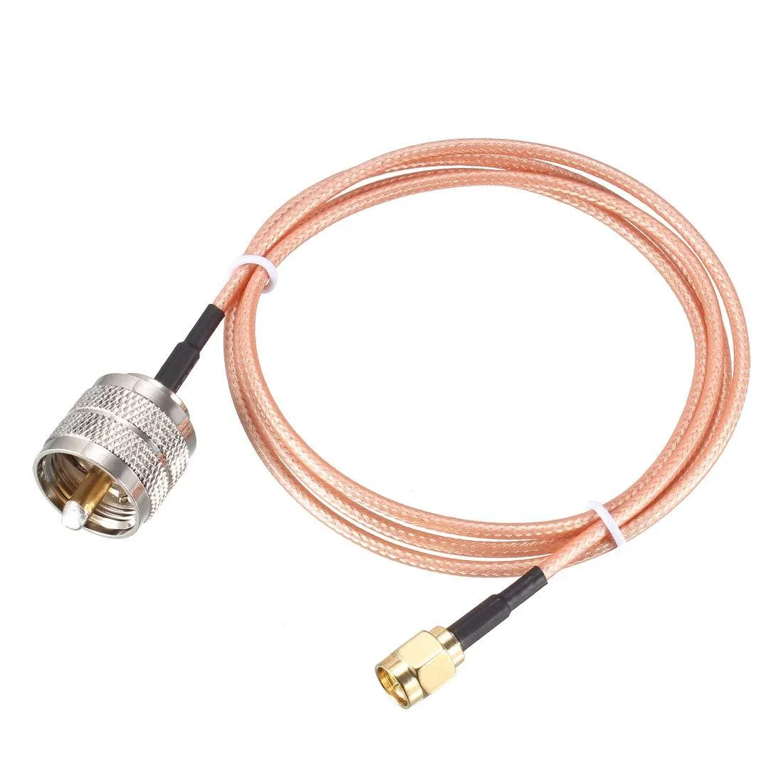  uxcell SMA Male to UHF PL-259 Male RG316 Coaxial RF Cable 3 ft — product photo