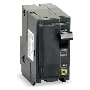 SQUARE D SQUARE D QO215VH circuit breaker 2 pole 15A 120/240VAC 22kA — product photo