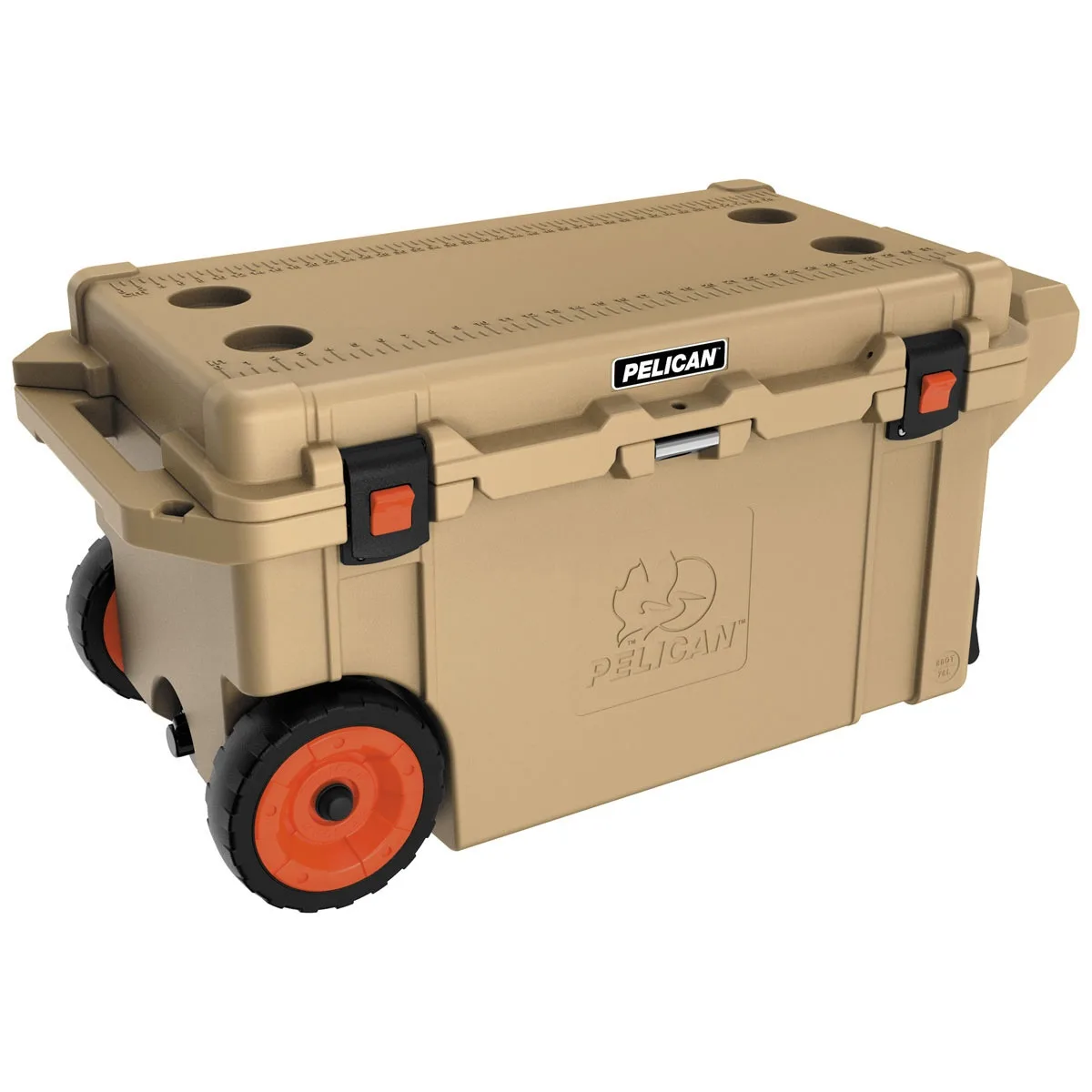 Pelican Products, Inc. Pelican 80QT Elite Wheeled Cooler Tan — product photo