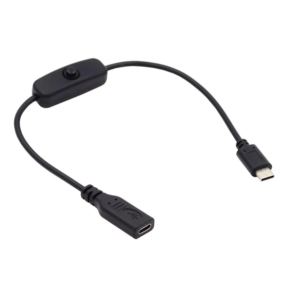 Fervit Fervit USB-C Male to Female Power Cable with On/Off Switch — product photo