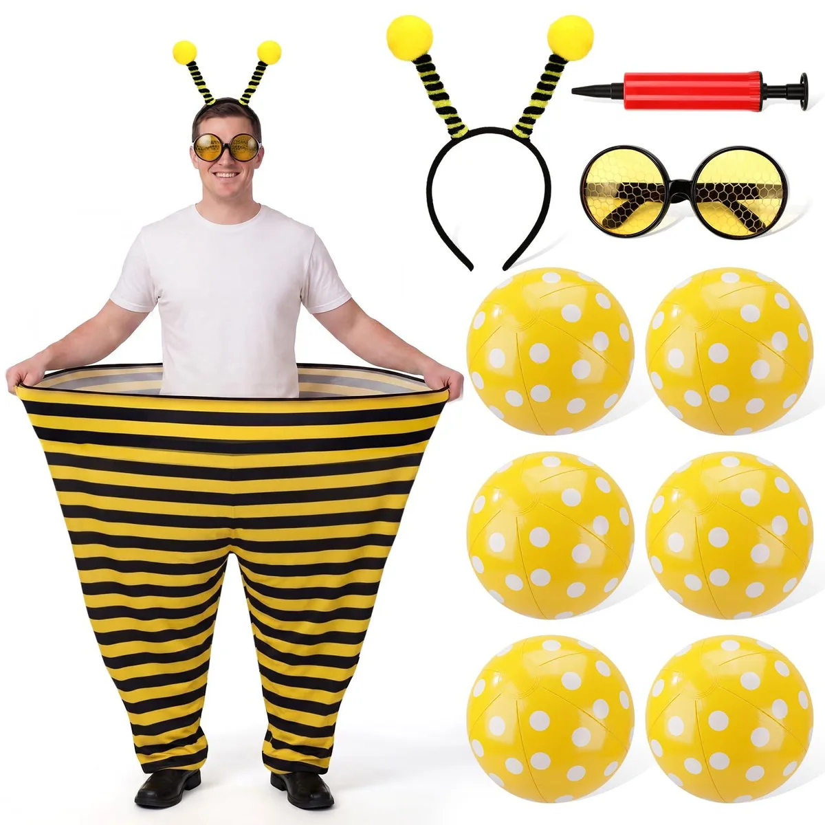  Bee Granny Pants Yard Game Set 10 Piece — product photo