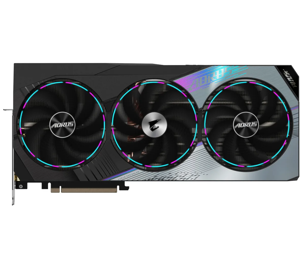 GIGABYTE GIGABYTE GV-N4080AORUS M-16GD GeForce RTX 4080 graphics card — product photo
