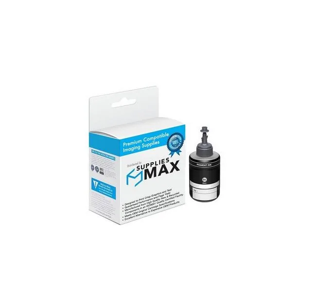 SuppliesMax SuppliesMax T774120P Pigment Black Ink Bottle 6000 Pages — product photo
