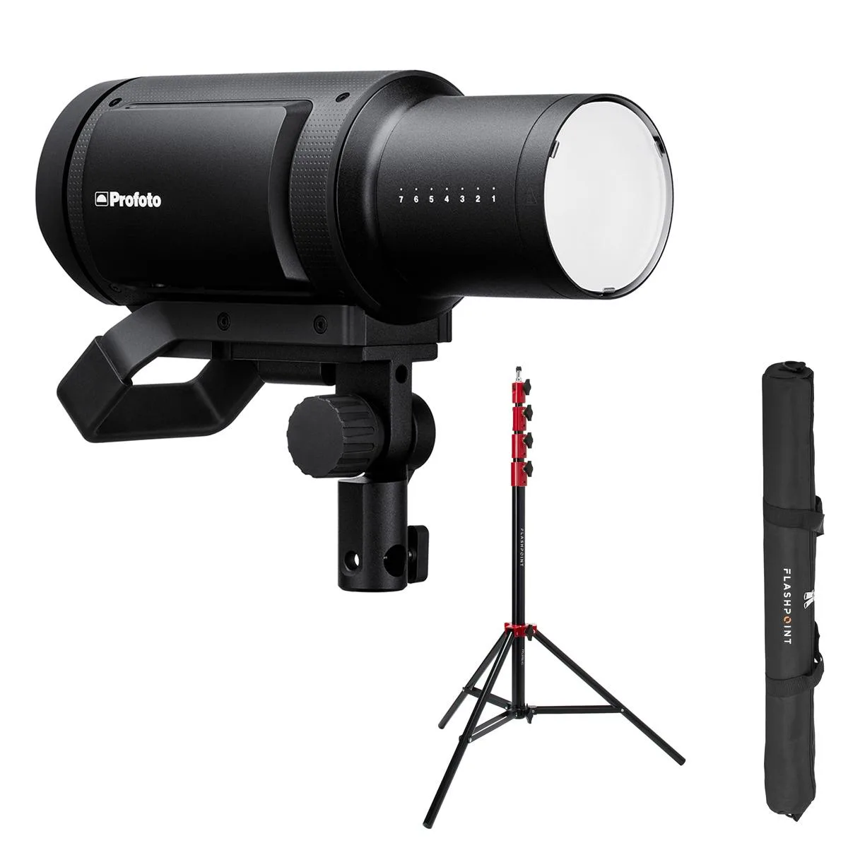 Profoto Pro-B3 750Ws battery monolight bundle with 9.5ft air-cushioned stand