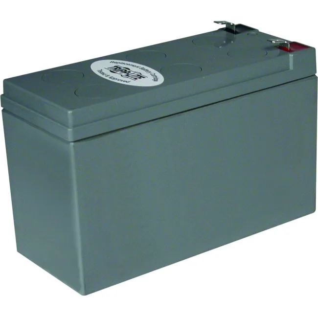 Rectangular black battery cartridge 3.69 by 5.88 by 2.50 inches weighing 7.10 lbs