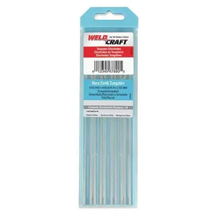 Miller - Weldcraft Miller - Weldcraft WG116X7 Tungsten Electrode 1/16" 7" Pk10 — product photo