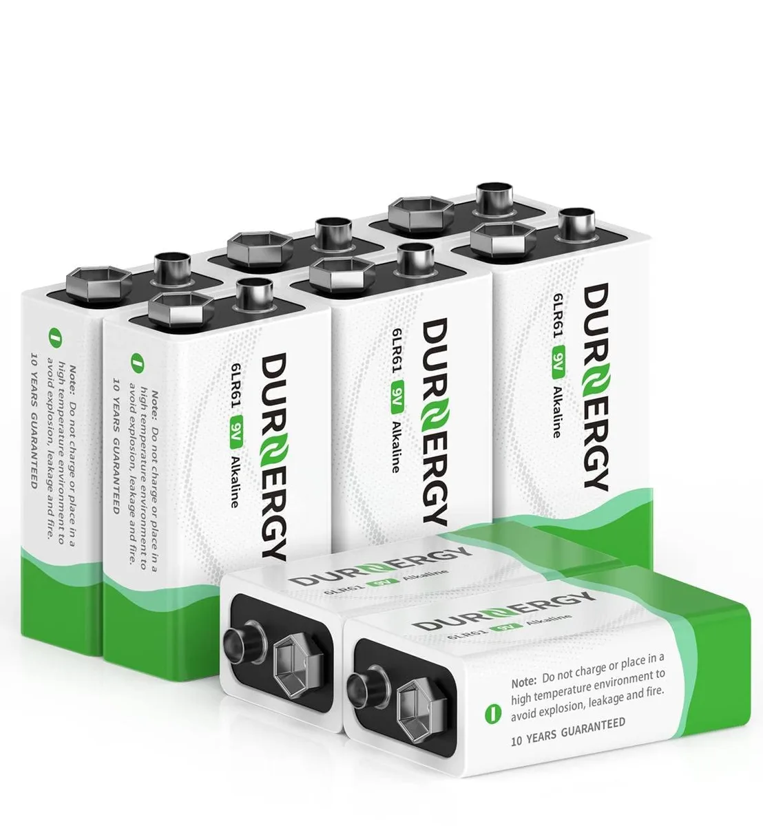 No Sew No Sew AG1 9V alkaline 8 pack standard battery — product photo