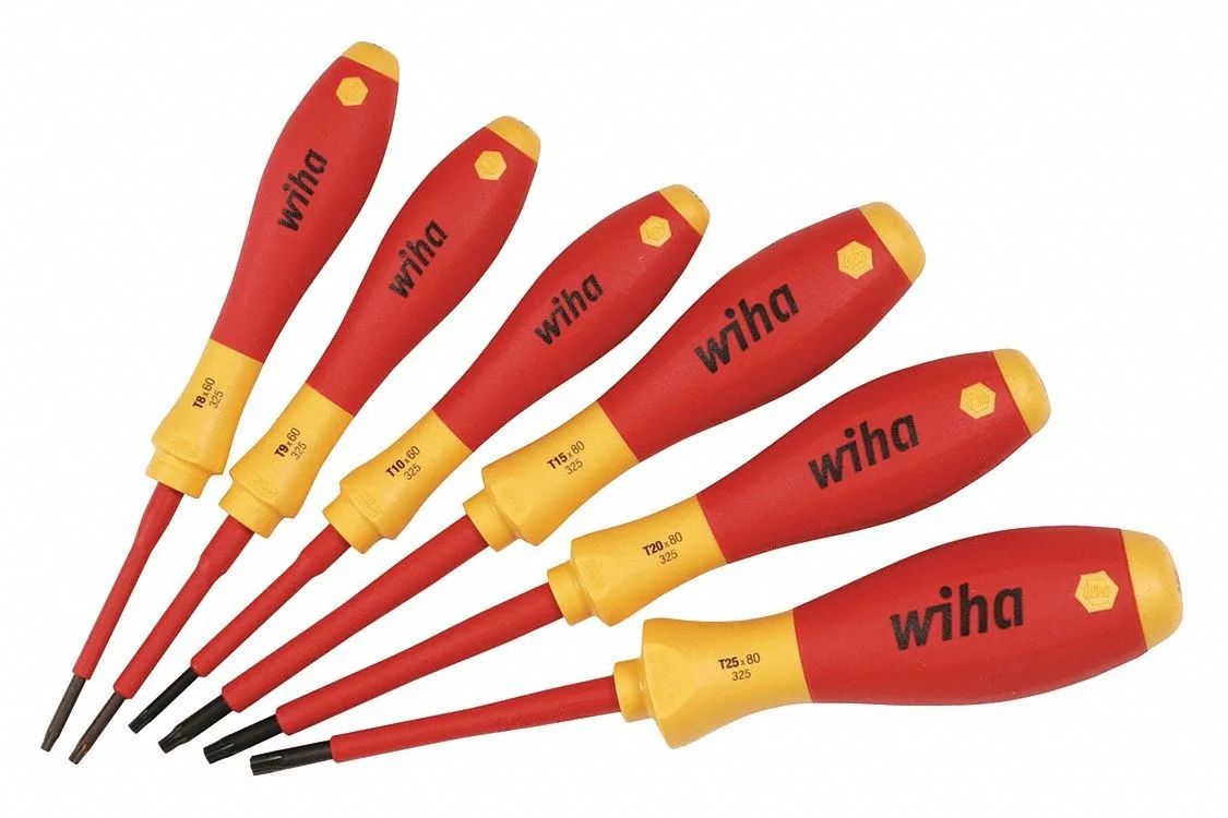 Wiha Tools Wiha Tools 32590 Insulated Torx Screwdriver Set, 6 pcs — product photo
