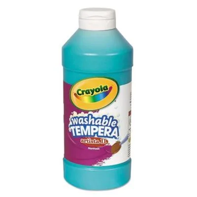 Crayola Crayola 543115048 Artista II Tempera Paint 16 oz Turquoise — product photo