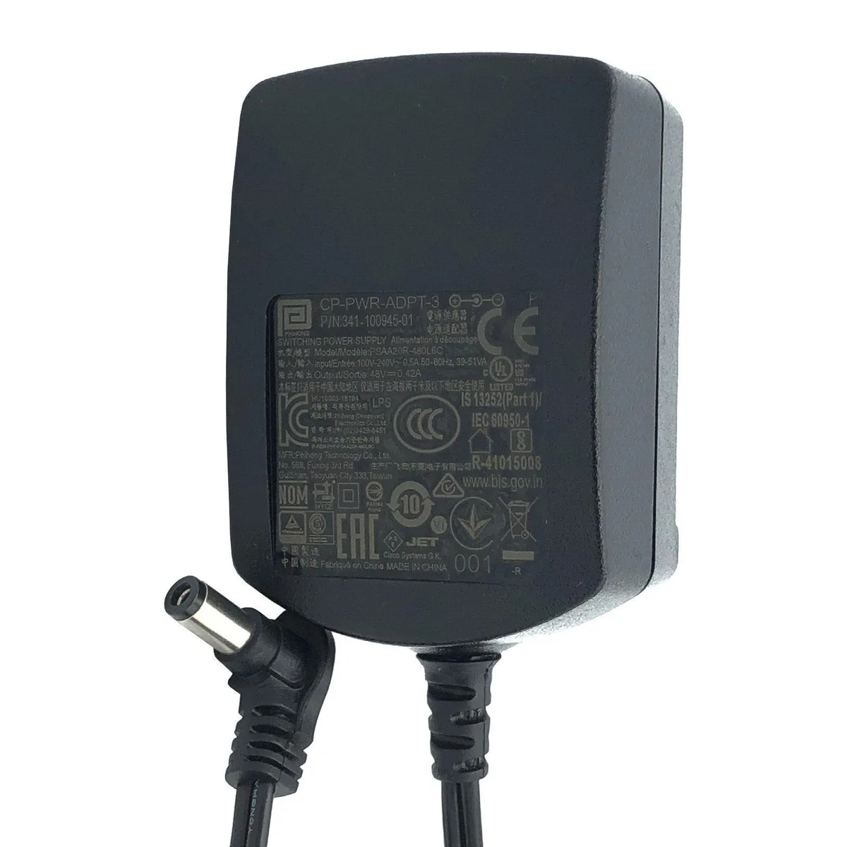 Phihong USA Inc. Phihong USA Inc. PSAA20R-480L6C power adapter 48V 0.42A 20W — product photo