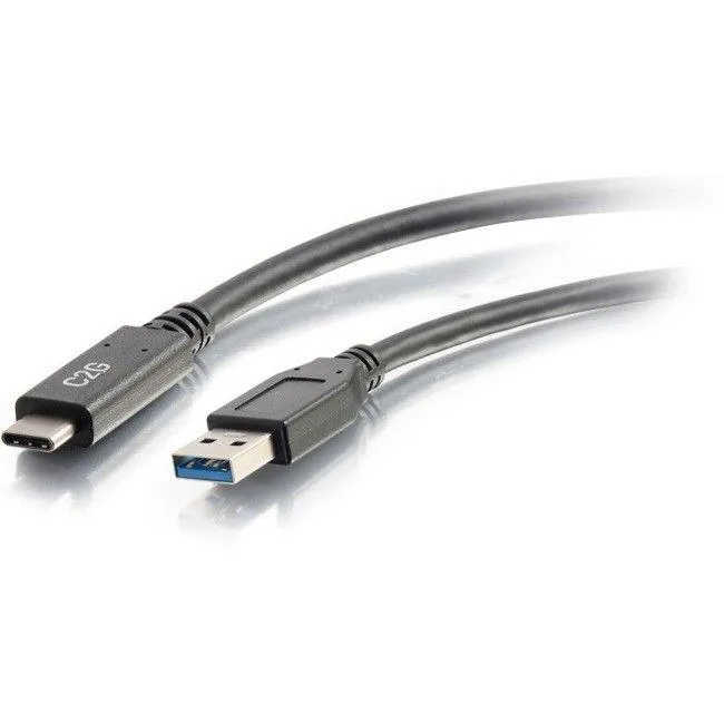 Cables To Go Cables To Go 28832 USB 3.0 Type C to USB A cable 6 ft black — product photo