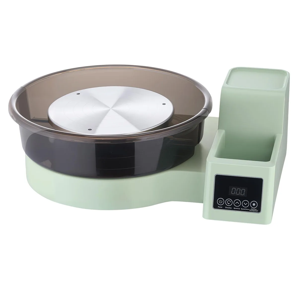 VEVOR VEVOR JCTY-033 Pottery Wheel 14" &amp; 11" 450W 30-300 RPM Green — product photo