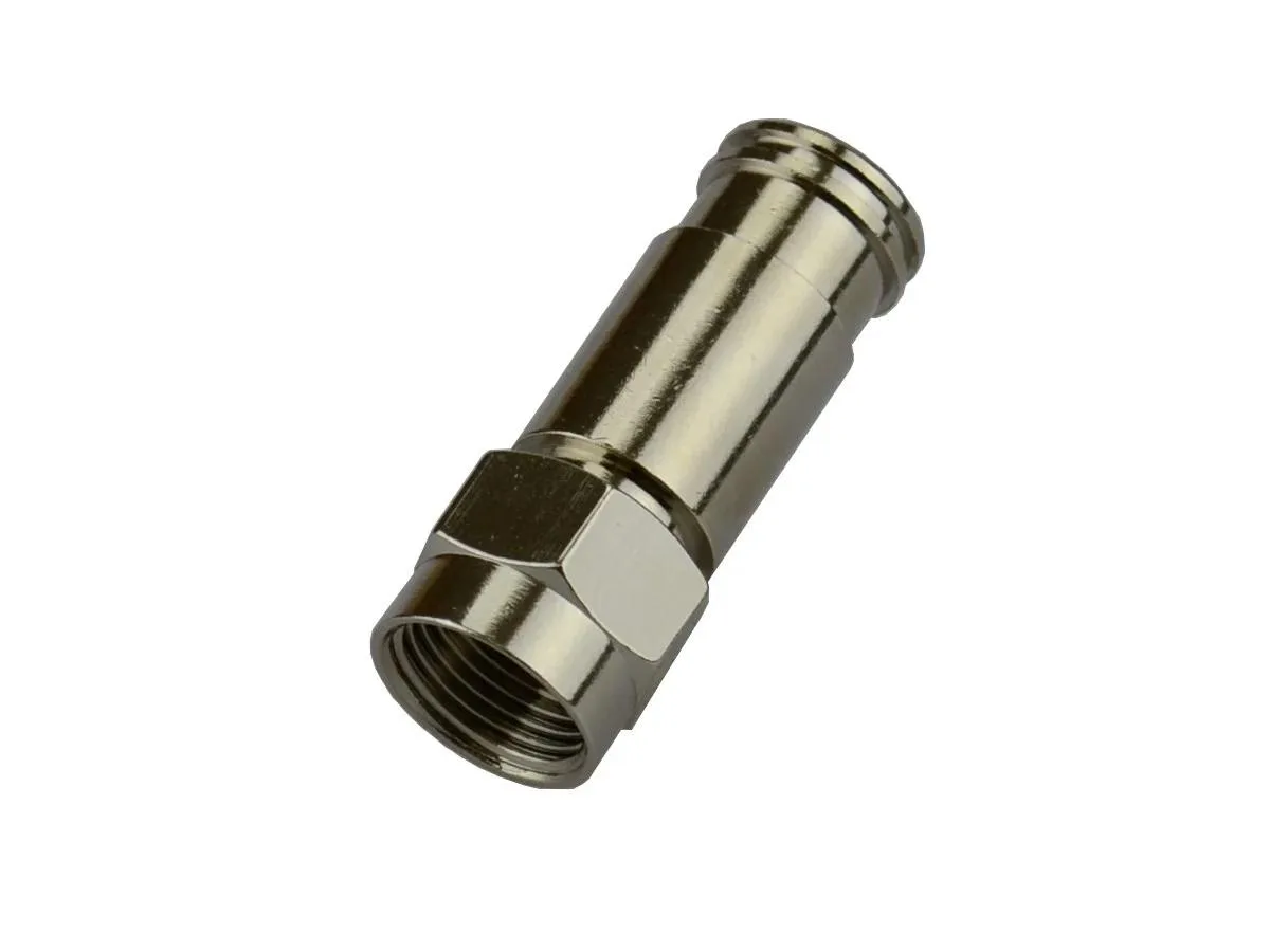 Monoprice Inc. Monoprice 121664 RG-6 Quad Universal F-Connector 25 Pack — product photo