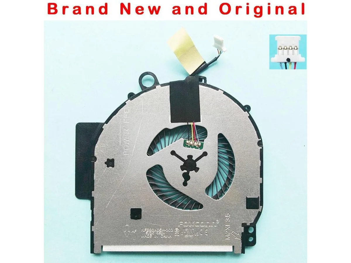 Fans Fans CPU Cooler for HP Pavilion X360 14M 14M-BA011DX 924281-001 NFB80A05H-002 DC 5V 0.5A — product photo