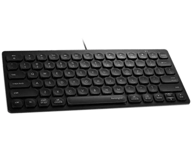 Kensington Kensington K75506US Simple Solutions Wired Compact Keyboard USB-C Black — product photo