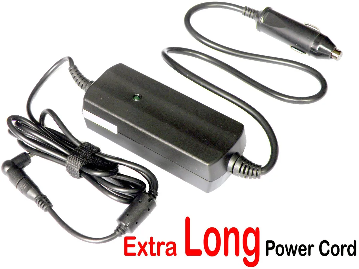 iTekiro iTekiro Car Charger 19V Gateway GWTN141-10SL GWTN156 15.6 — product photo