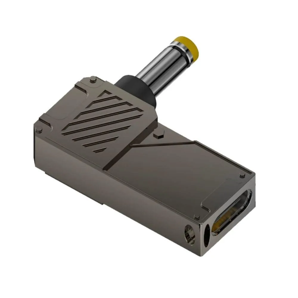 Fervit Fervit USB-C to DC 4.8x1.7mm HP Barrel Jack PD 100W Adapter with Wattage Display — product photo