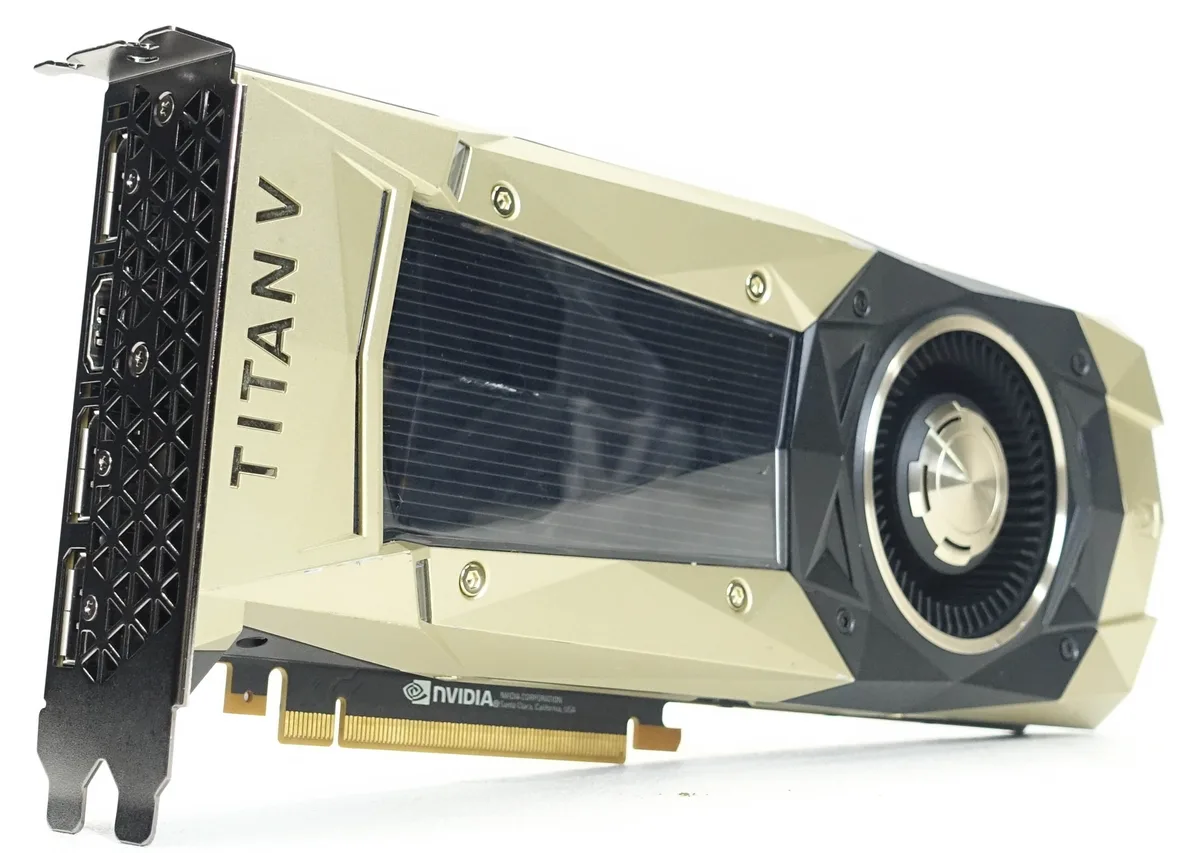 NVIDIA NVIDIA Titan V Volta Blower 12GB HBM2 graphics card — product photo