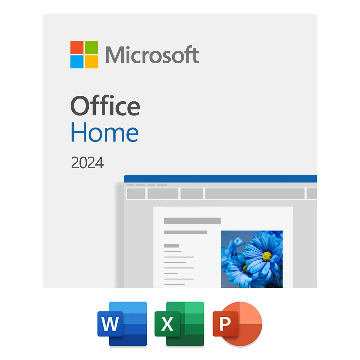 Microsoft Microsoft Office Home 2024 EP2-06802 1 Device Perpetual Download — product photo